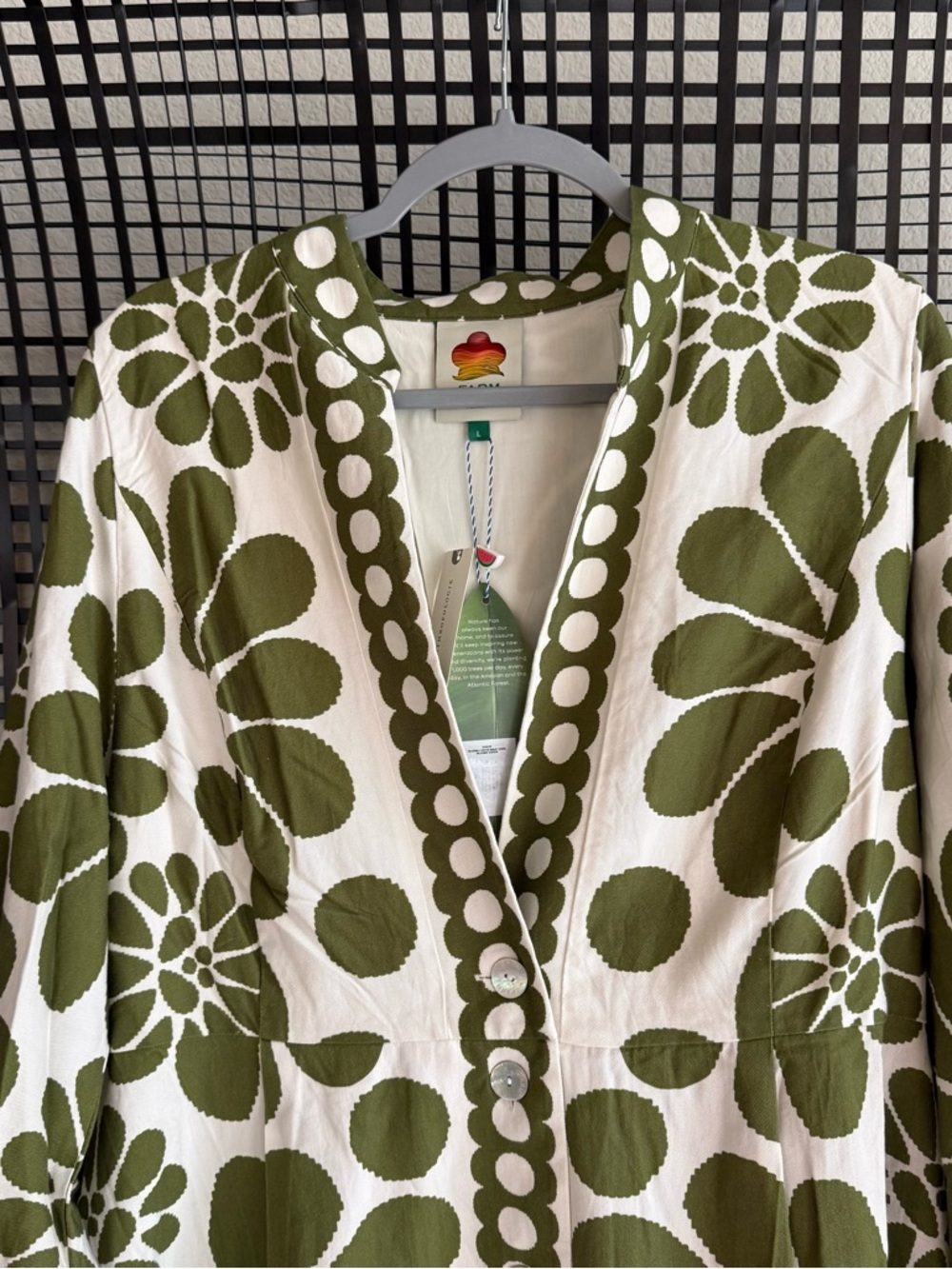 Farm Rio Palermo Maxi Dress green - Picture 3 of 9
